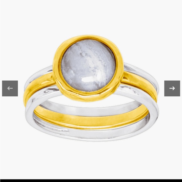 In Good Campanile Ring, Two-Tone New after purchase message size preferred. - Picture 6 of 6